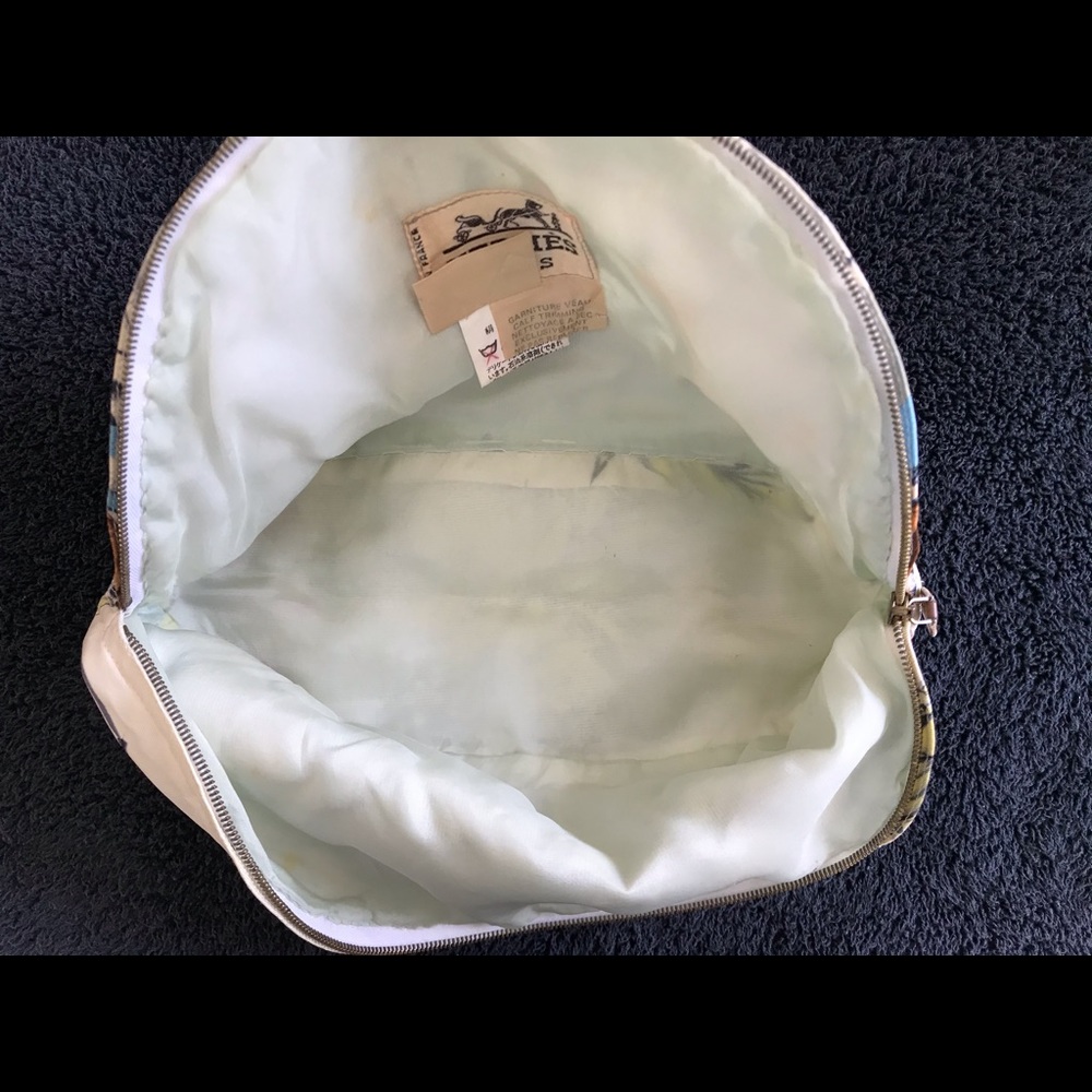 Vintage Hermès Chantilly “Bum Bag” Silk Pouch - Picture 6 of 10